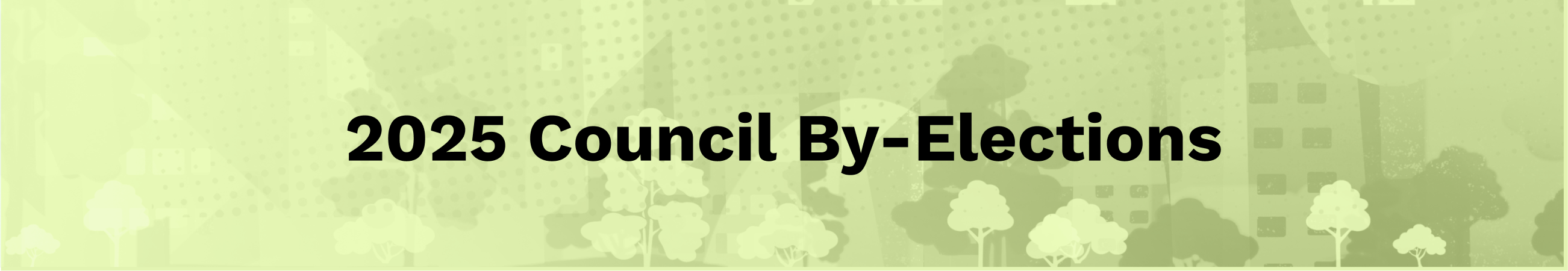 Council by-elections